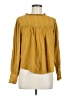 Eri + Ali Gold Long Sleeve Blouse Size M - photo 1
