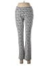 J. McLaughlin 100% Spandex Print Silver Casual Pants Size S - photo 1