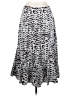 Bold Elements 100% Polyester Animal Print Silver Casual Skirt Size S - photo 1