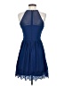 Francesca's 100% Polyester Blue Cocktail Dress Size XS - photo 2