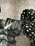 Auguste 100% Rayon Polka Dots Black Casual Dress Size 4 - photo 8