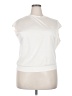 Grecerelle Ivory Sleeveless Blouse Size 2X - photo 1