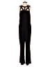 Spense Solid Black Jumpsuit Size 4 - photo 1