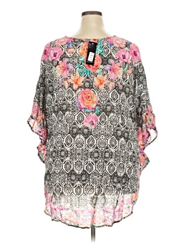 Tolani 3/4 Sleeve Blouse (view 2)