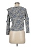 Assorted Brands Gray Long Sleeve Blouse Size M - photo 2