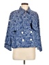 Derek Lam 10 Crosby Floral Blue Jacket Size L - photo 1