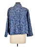 Derek Lam 10 Crosby Floral Blue Jacket Size L - photo 2