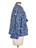 Derek Lam 10 Crosby Floral Blue Jacket Size L - photo 4