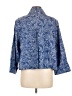 Derek Lam 10 Crosby Floral Blue Jacket Size L - photo 2