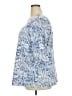 Maggy London Floral Blue Pullover Sweater Size 22 - 24 - photo 5