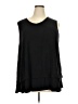 Leebe Black Sleeveless Blouse Size 4X - photo 1