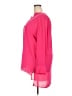 ELOQUII 100% Polyester Pink 3/4 Sleeve Blouse Size 20 - photo 5