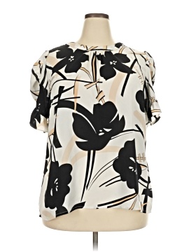 Sara Michelle Short Sleeve Blouse