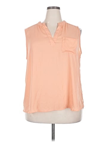 Derek Heart Sleeveless Blouse (view 1)