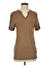 Assorted Brands Brown Short Sleeve Henley Size XS - photo 1