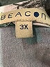 Beacon Floral Blue Sleeveless Blouse Size 3X - photo 8