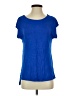 Pleione Blue Short Sleeve Top Size S - photo 1