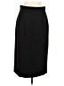 Talbots 100% Polyester Solid Black Formal Skirt Size 8 - photo 1