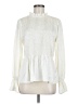 Scoop Ivory Long Sleeve Blouse Size L - photo 1