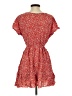 Shein 100% Rayon Floral Red Casual Dress Size 4 - photo 2