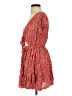 Shein 100% Rayon Floral Red Casual Dress Size 4 - photo 5
