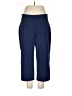Lands' End Solid Blue Active Pants Size 1X - photo 1