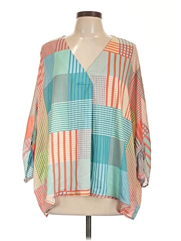 Umgee 3/4 Sleeve Blouse (view 1)