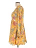 Forever 21 100% Polyester Paisley Yellow Casual Dress Size L - photo 5