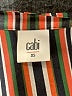 CAbi 100% Polyester Stripes Brown Long Sleeve Blouse Size XS - photo 7