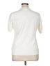 Appleseeds 100% Acrylic Ivory Short Sleeve Top Size 0X - photo 2