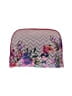 Adrienne Vittadini Floral Purple Makeup Bag One size - photo 2