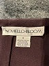 Noviello Bloom Suits Solid Black Formal Skirt Size 6 - photo 4