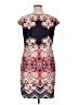 Karin Stevens Paisley Red Casual Dress Size XL - photo 2