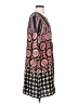 Roberta Freymann 100% Silk Print Black Casual Dress Size S - photo 4