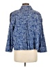 Derek Lam 10 Crosby Floral Blue Jacket Size L - photo 2