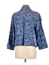Derek Lam 10 Crosby Floral Blue Jacket Size L - photo 2