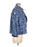 Derek Lam 10 Crosby Floral Blue Jacket Size L - photo 4