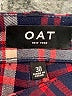 OAT Plaid Red Casual Pants Size 30 waist - photo 7