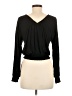 Express Black Long Sleeve Top Size M - photo 2
