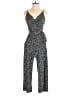 Muse Polka Dots Black Jumpsuit Size S - photo 1