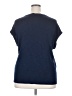Jessica Simpson Blue Short Sleeve Top Size XXL - photo 2