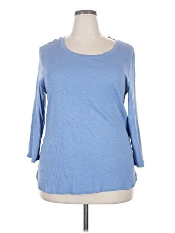 Gloria Vanderbilt 3/4 Sleeve T-Shirt (view 1)