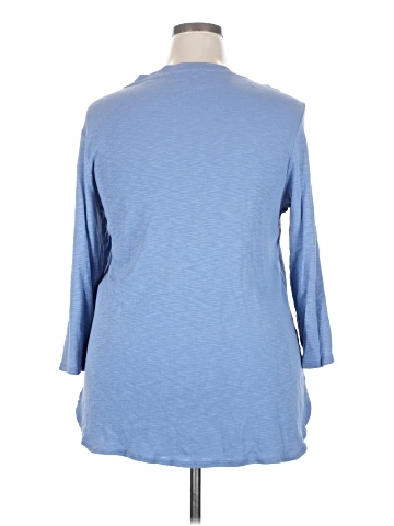 Gloria Vanderbilt 3/4 Sleeve T-Shirt (view 2)