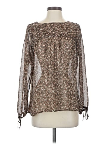 Veronica M. Long Sleeve Blouse (view 1)