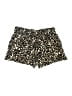 Three Dots 100% Rayon Animal Print Gold Shorts Size XL - photo 2