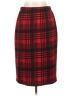 Harve Benard Plaid Red Formal Skirt Size L - photo 2