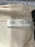 Zara Graphic Ivory Short Sleeve Button-Down Shirt Size 6 - 7 - photo 3