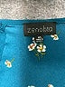Zenobia 100% Polyester Teal Short Sleeve Blouse Size 1X (estimated) - photo 7
