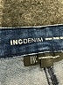 Inc Denim Solid Blue Jeans Size 16 - photo 4
