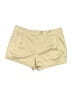 Pins and Needles 100% Polyester Solid Tan Khaki Shorts Size 8 - photo 1